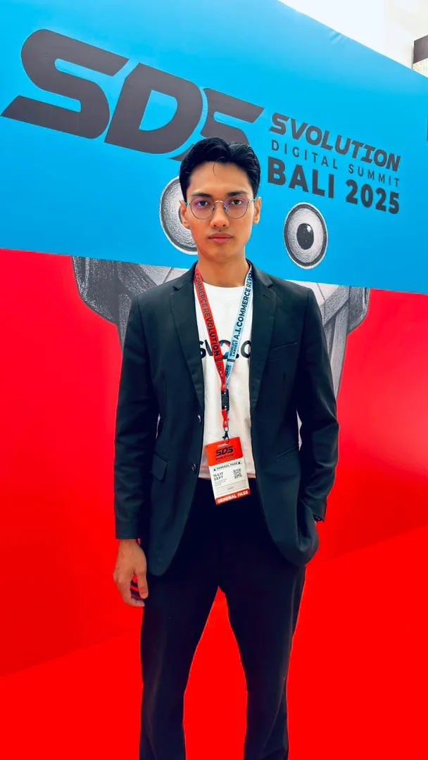 Thaqif at Svolution Digital Summit Bali 2025